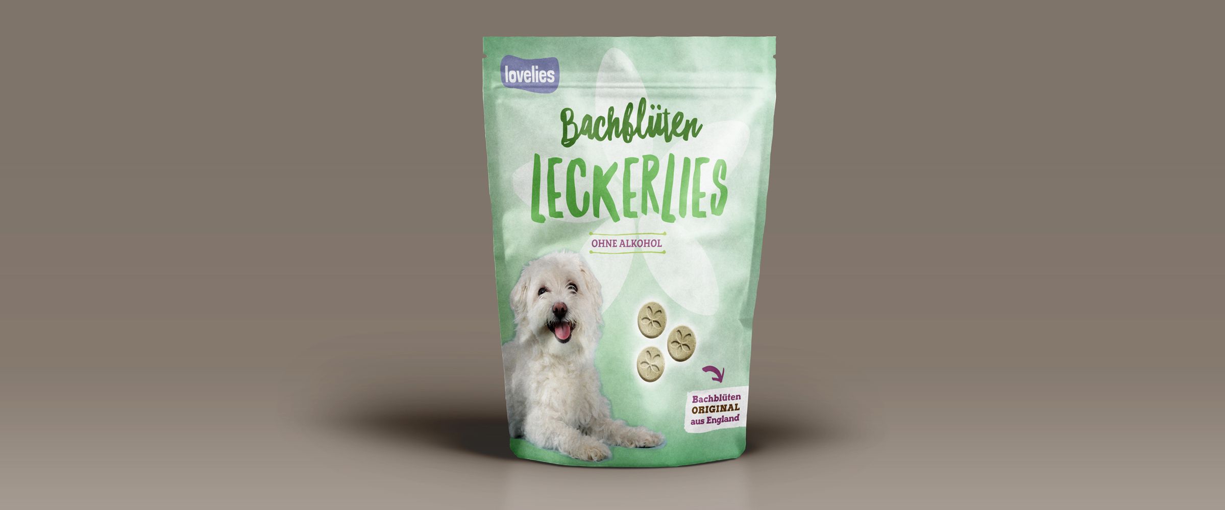 Packung Grün Murnauers Bachblüten Leckerlies Hund